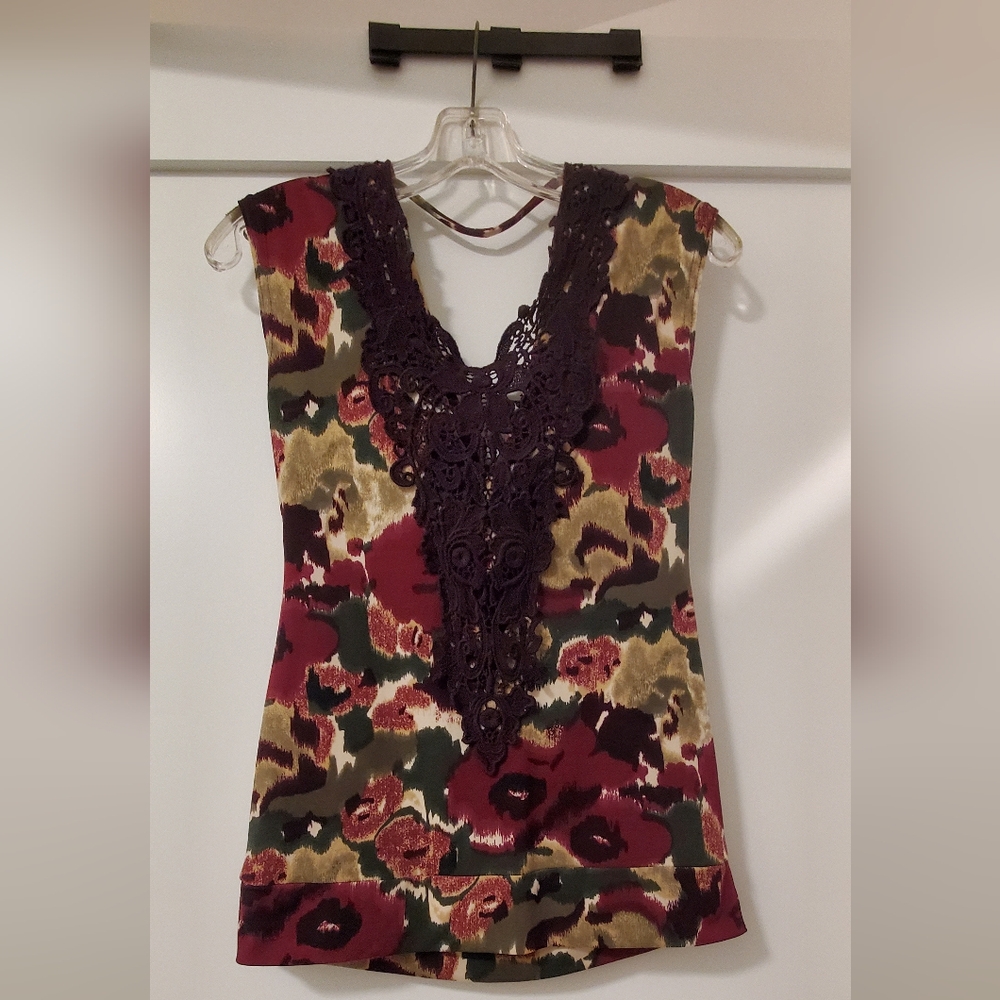 Hamilton Sleeveless Embellished Blouse